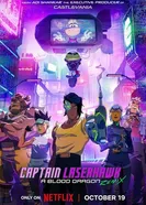 Постер Капитан Лазерхоук: Blood Dragon Remix 2023