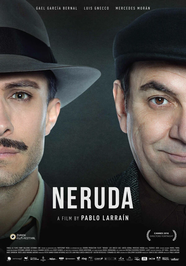 Неруда 2016 постер