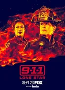 Постер 911: Одинокая звезда 2020