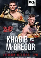 Постер UFC 229: Khabib vs McGregor 2018