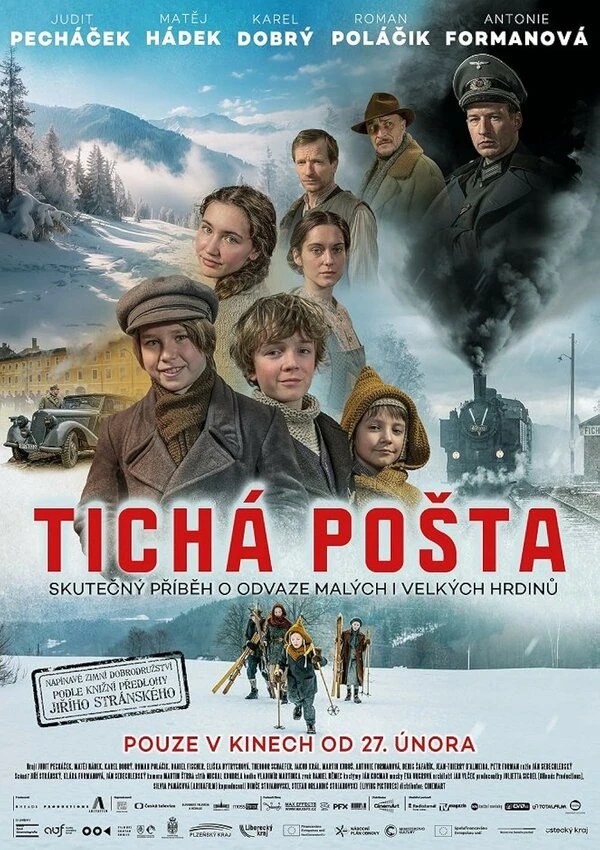 Tichá posta постер